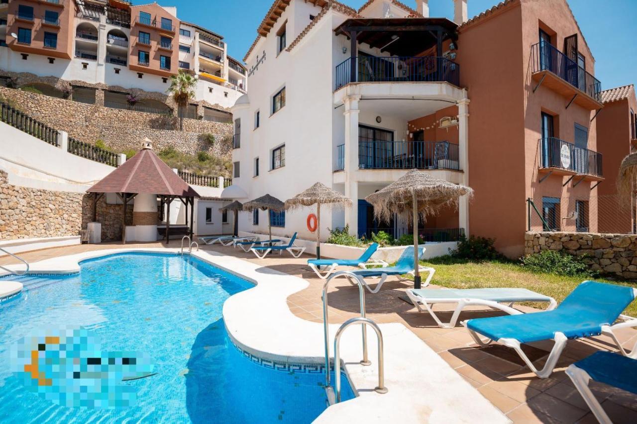 Vista Bahia Con Piscinas, Parking Y Terraza Apartment La Herradura  Luaran gambar